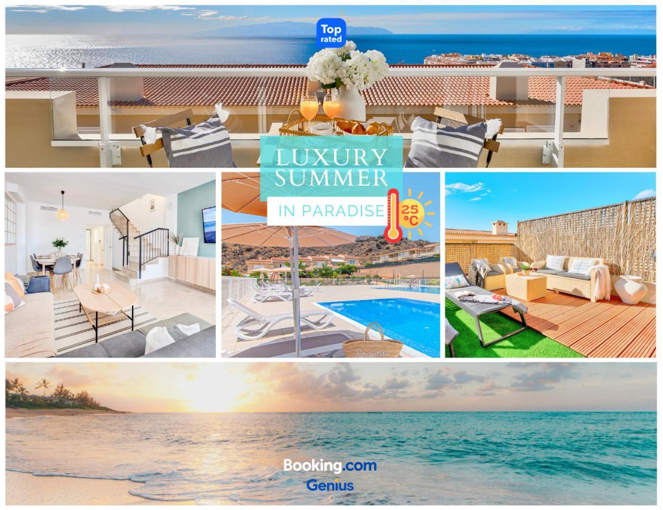 Black Beach Luxury Vacation House Puerto de Santiago  Kültér fotó